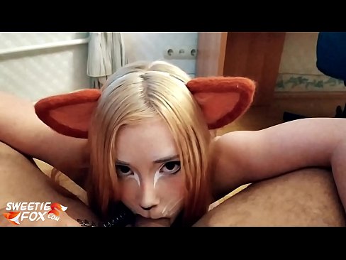 ❤️ Kitsune आफ्नो मुखमा डिक र कम निल्यो ne.dreamypassionjourney.ru मा  ﹏
